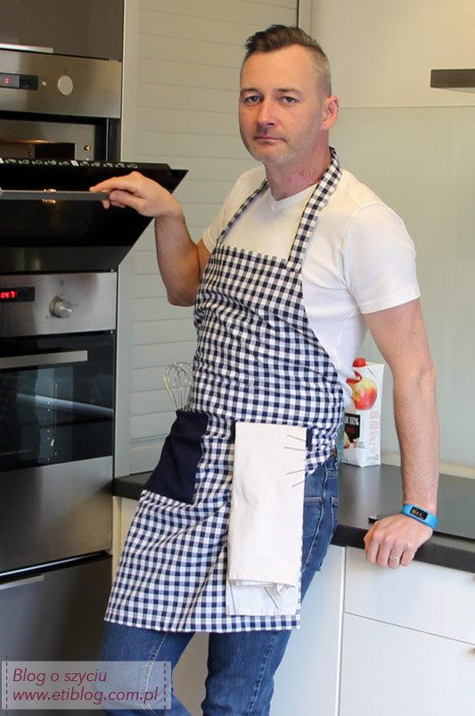 Jak uszyć fartuch kuchenny męski (szycie krok po kroku) + opis jak przygotować wykrój