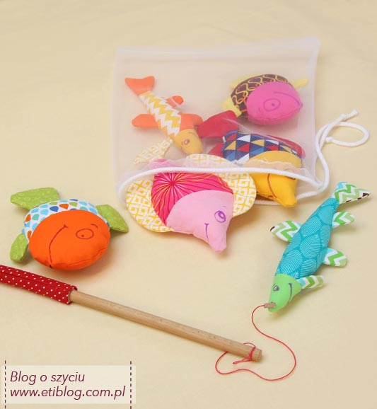 Zobacz jak uszyć zabawkę rybkę dla dziecka - blog o szyciu