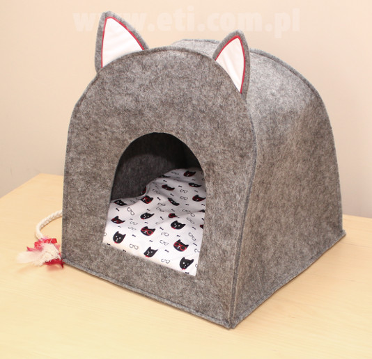 Eti blog o szyciu- jak uszyć domek dla kota (Projekt DIY)